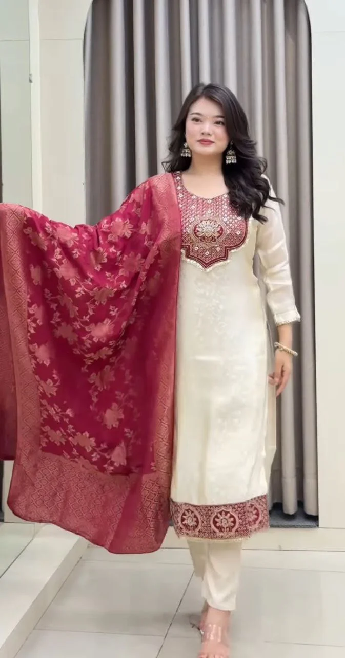 Chikankari Set
